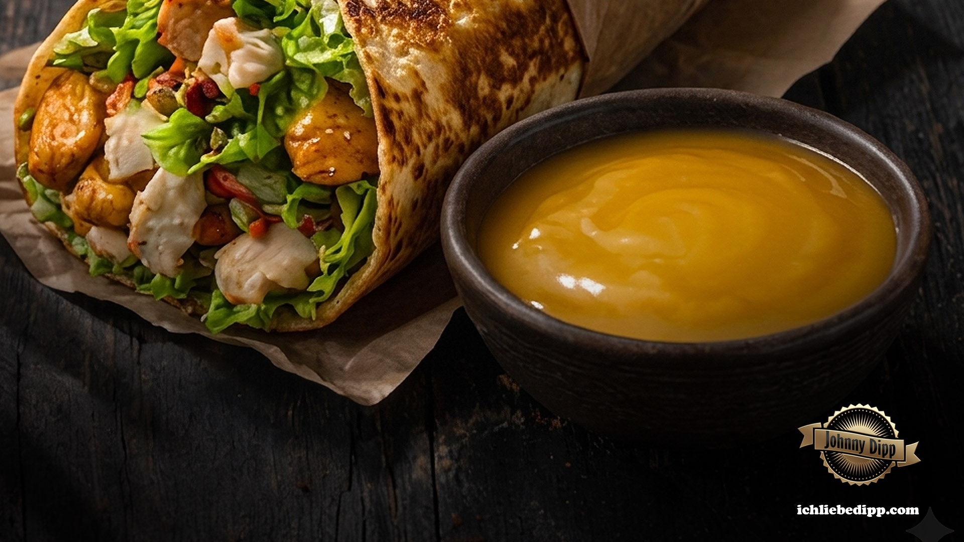 Mango Dip für Wraps